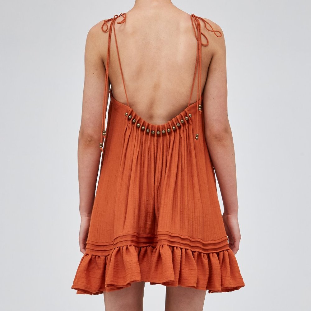 The Fifth Label Harper Boho Low Back Mini Dress